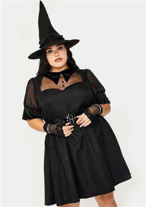 fat witch costume|plus size witch outfits.